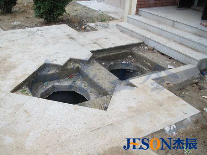 不锈钢井盖安装