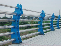 弯月镀锌桥梁护栏 JH-Q20